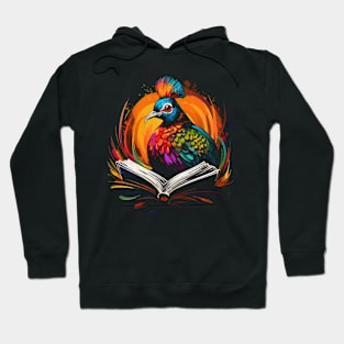 Pheasant Reads Book Hoodie